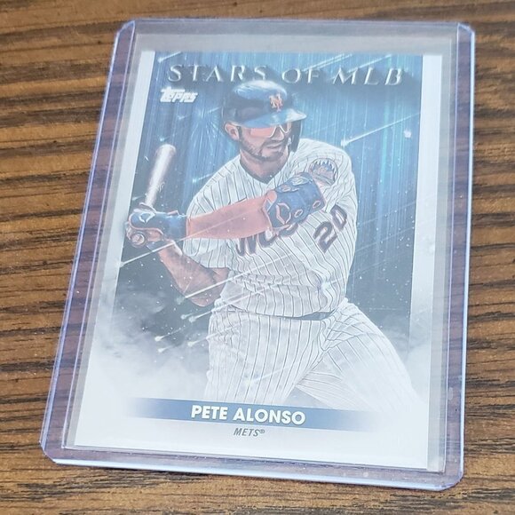 2022 Topps Series 1 Pete Alonso Stars of the MLB #SMLB-29 New York Mets - Picture 2 of 3